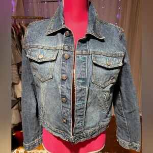 Candie's Studded Jean Jacket